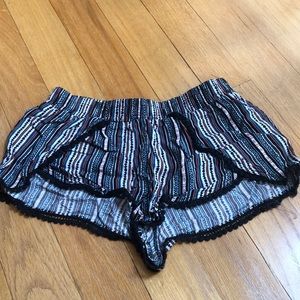 Forever 21 tribal print shorts